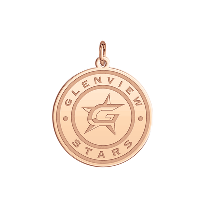 Glenview Stars Logo Disc Small