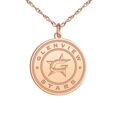 Glenview Stars Logo Disc Small