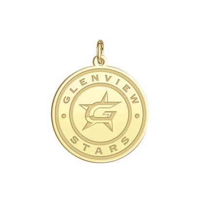 Glenview Stars Logo Disc Small