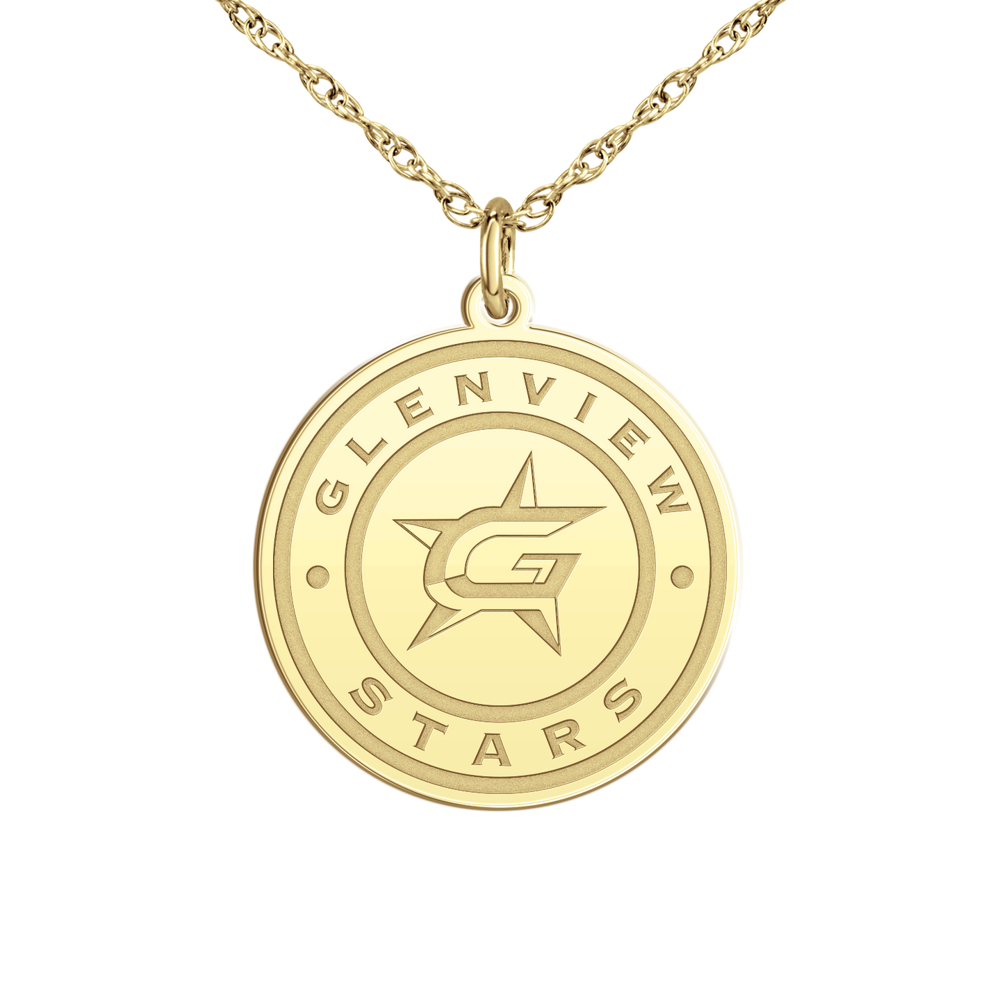Glenview Stars Logo Disc Small