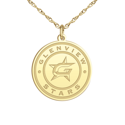 Glenview Stars Logo Disc Small