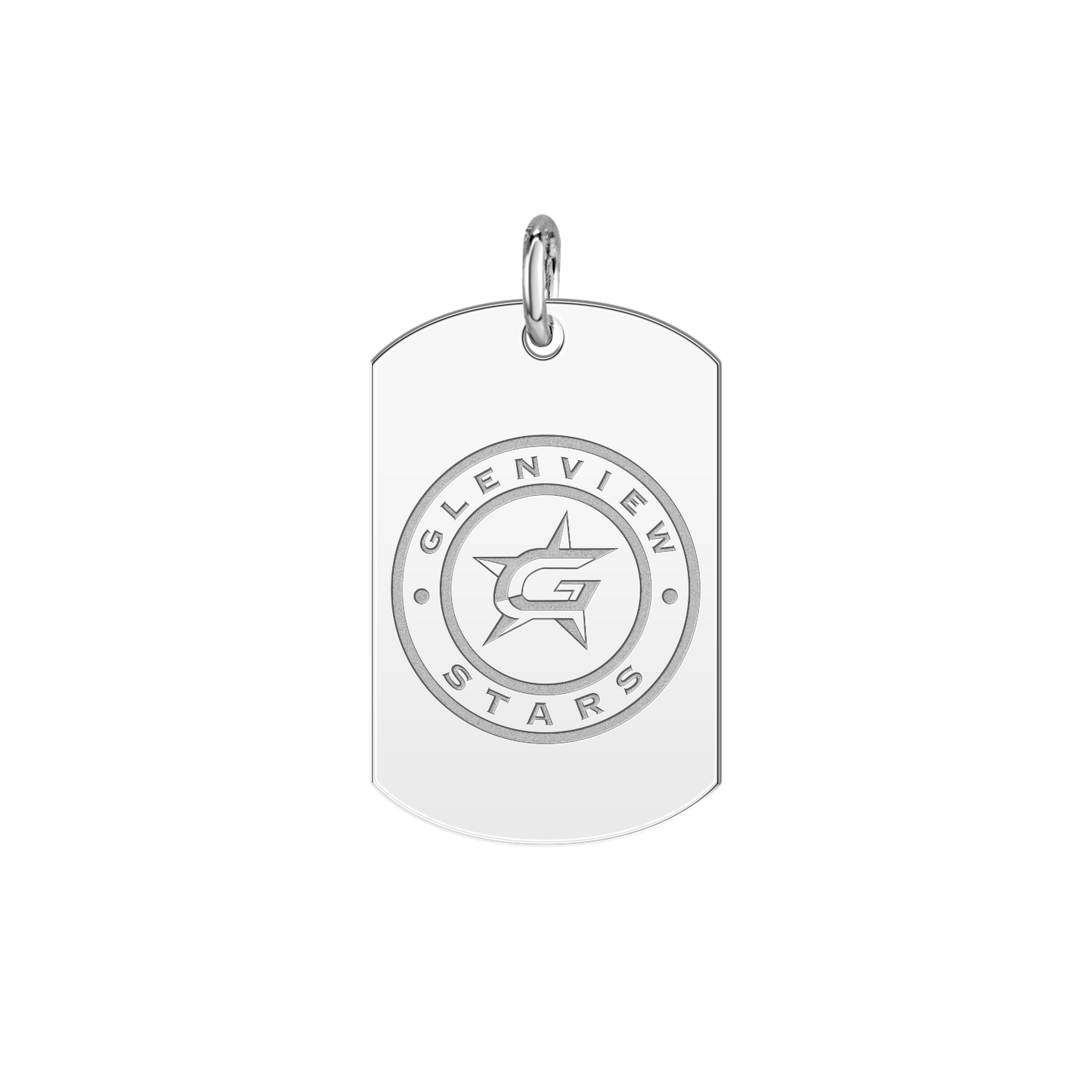 Glenview Stars Logo Tag Small