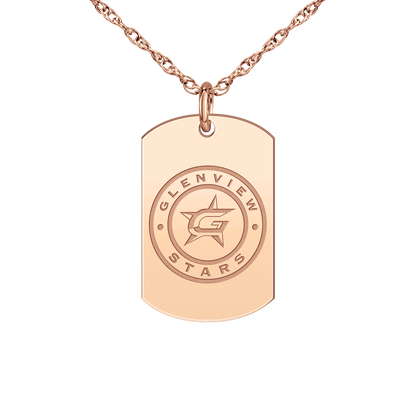 Glenview Stars Logo Tag Small