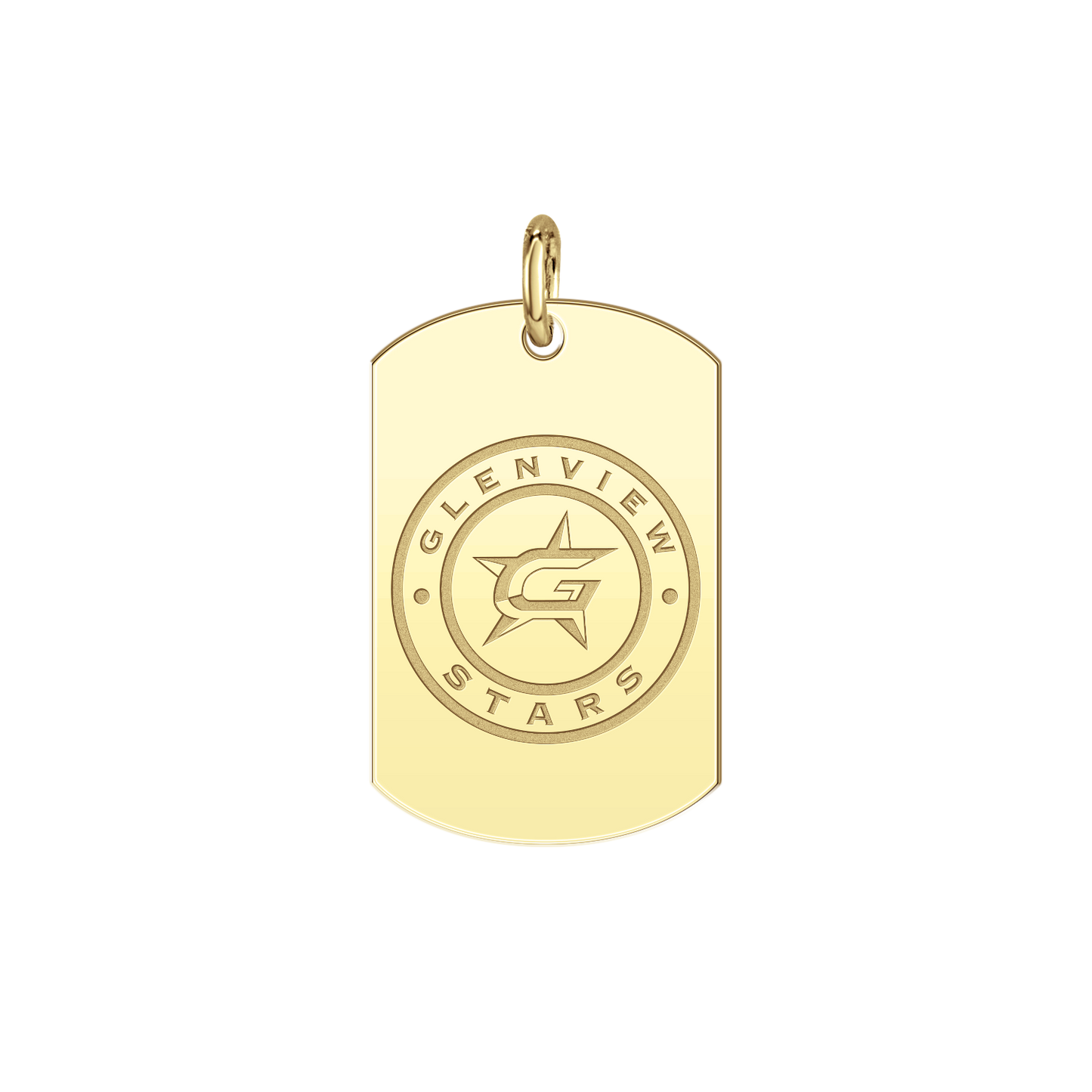 Glenview Stars Logo Tag Small