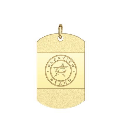 Glenview Stars Iced Tag