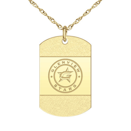 Glenview Stars Iced Tag
