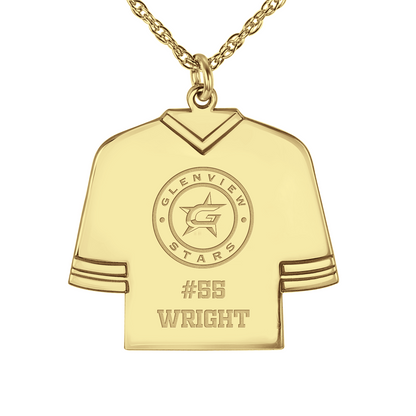 Glenview Stars Hockey Jersey Pendant