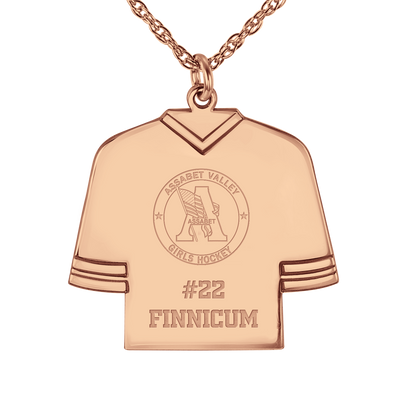 Assabet Valley Hockey Jersey Pendant
