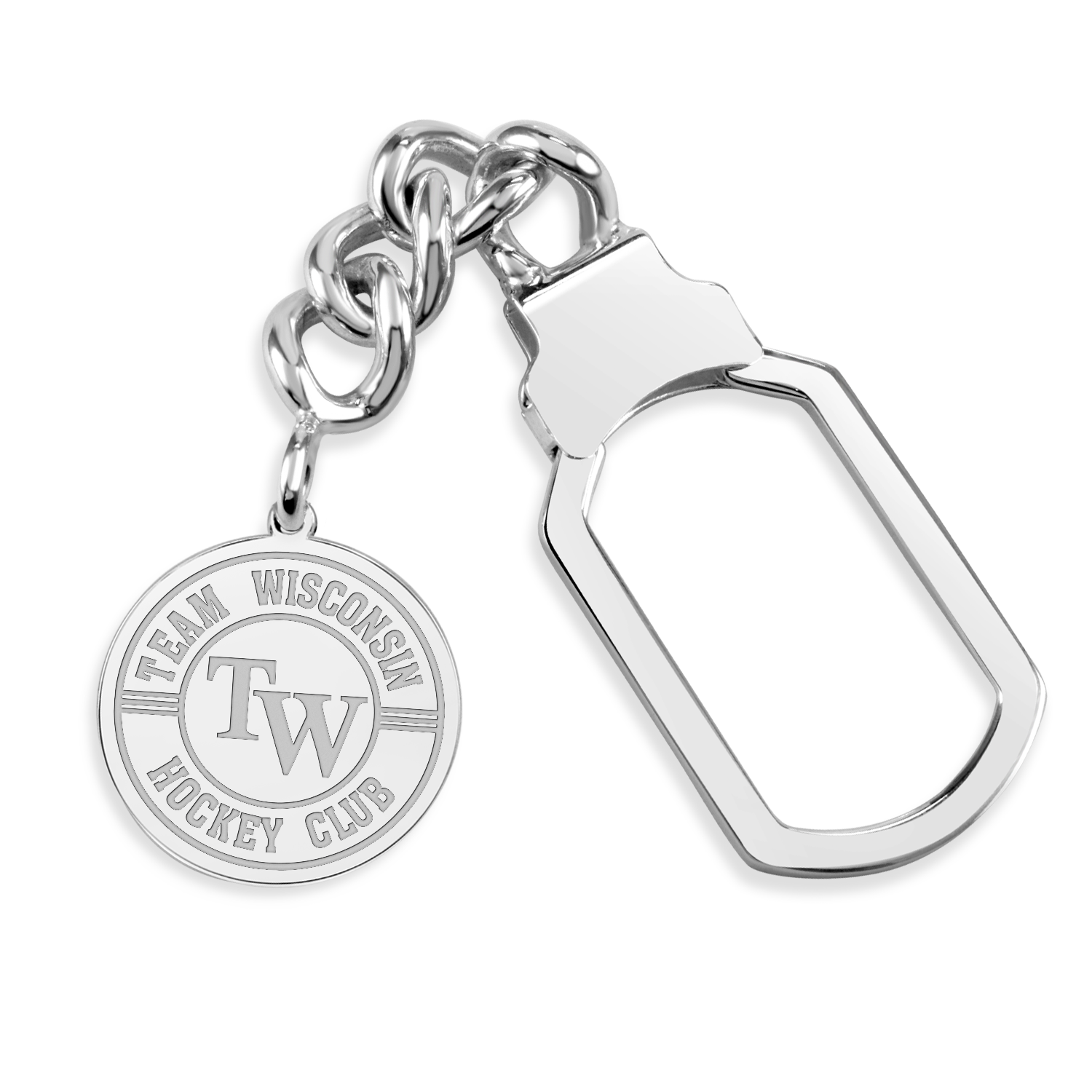 Team Wisconsin Disc Tension Key Chain