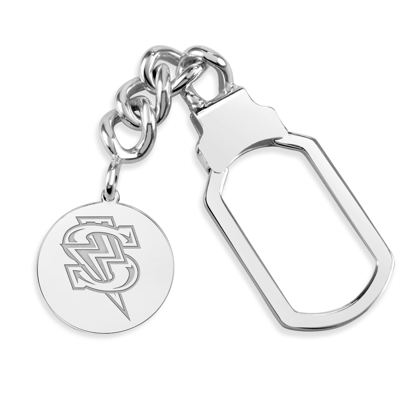 Windy City Storm Bolt Disc Tension Key Chain