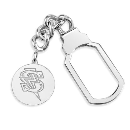 Windy City Storm Bolt Disc Tension Key Chain