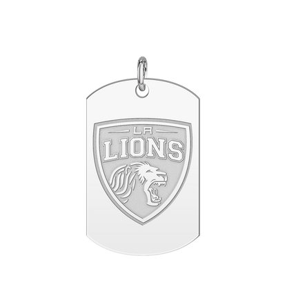 LA Lions Logo Tag Large