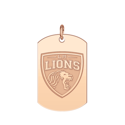 LA Lions Logo Tag Large