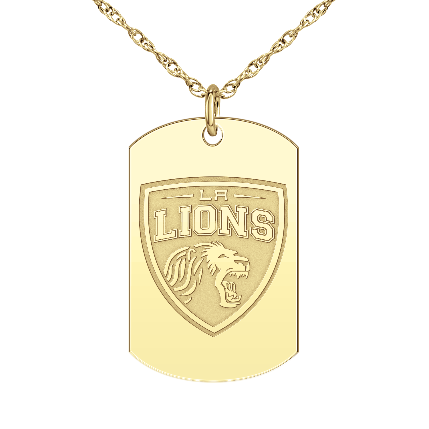 LA Lions Logo Tag Large