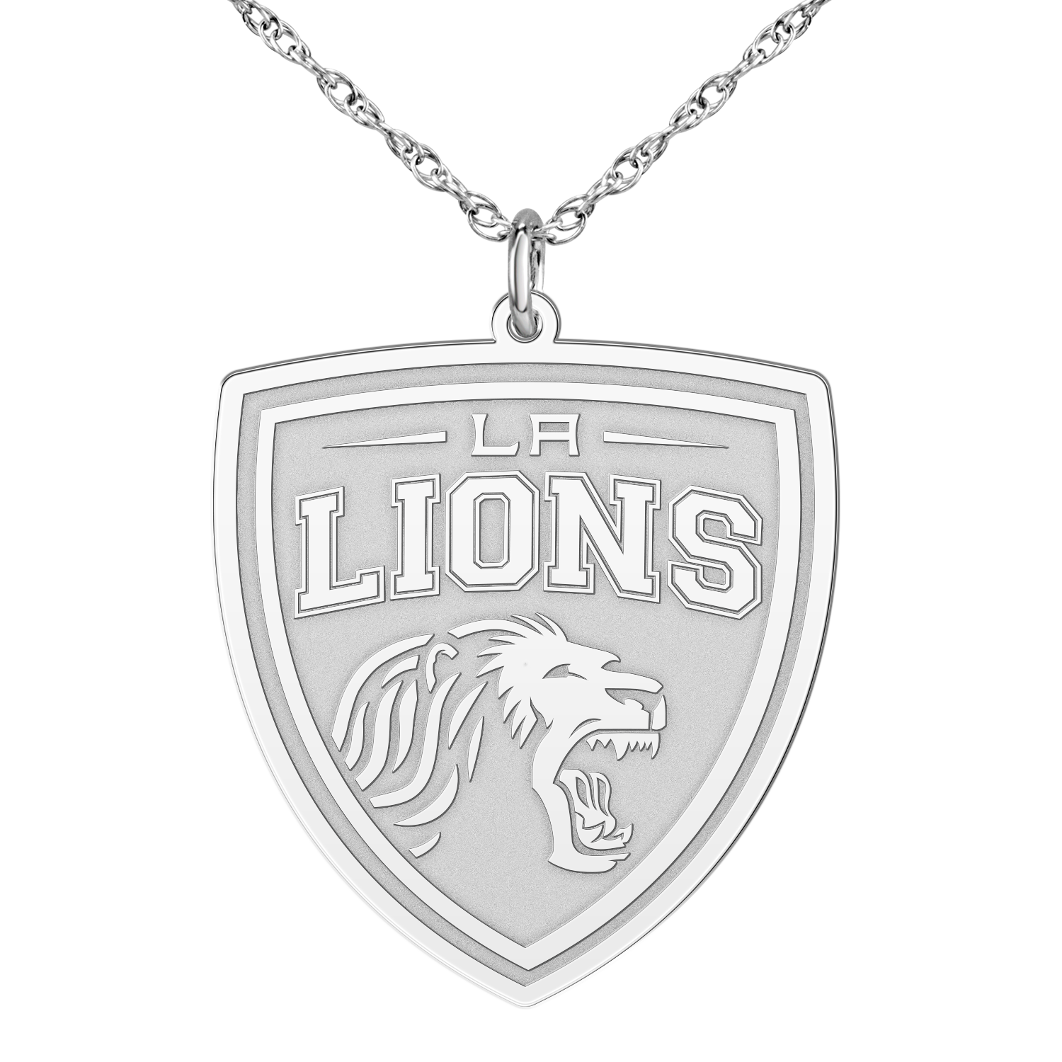 LA Lions Signature XL Logo Pendant