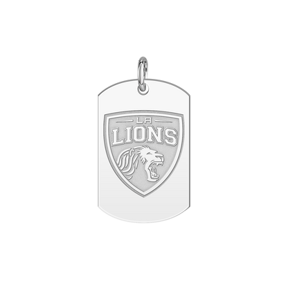 LA Lions Logo Tag Small