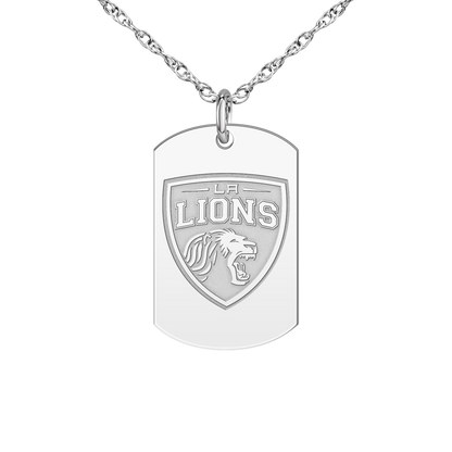 LA Lions Logo Tag Small