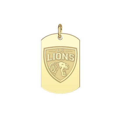 LA Lions Logo Tag Small
