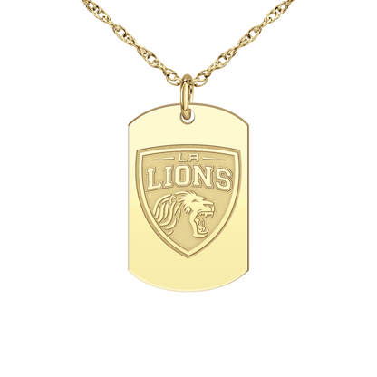 LA Lions Logo Tag Small