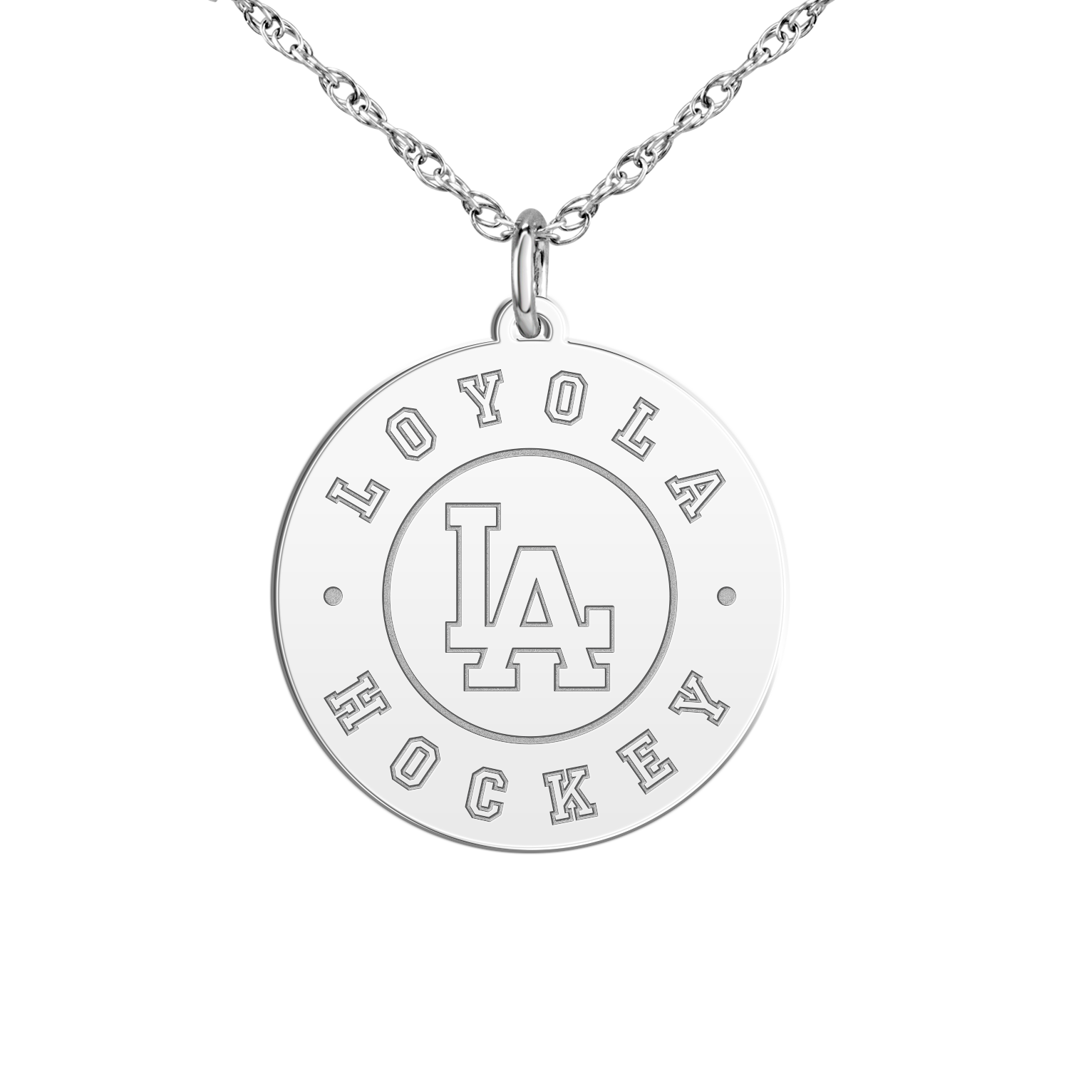 Loyola Academy Hockey Crossing Sticks Disc