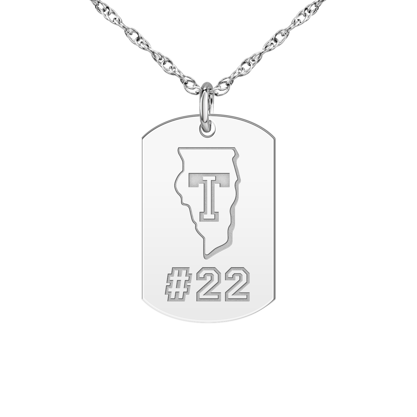 Team Illinois Players Tag Small