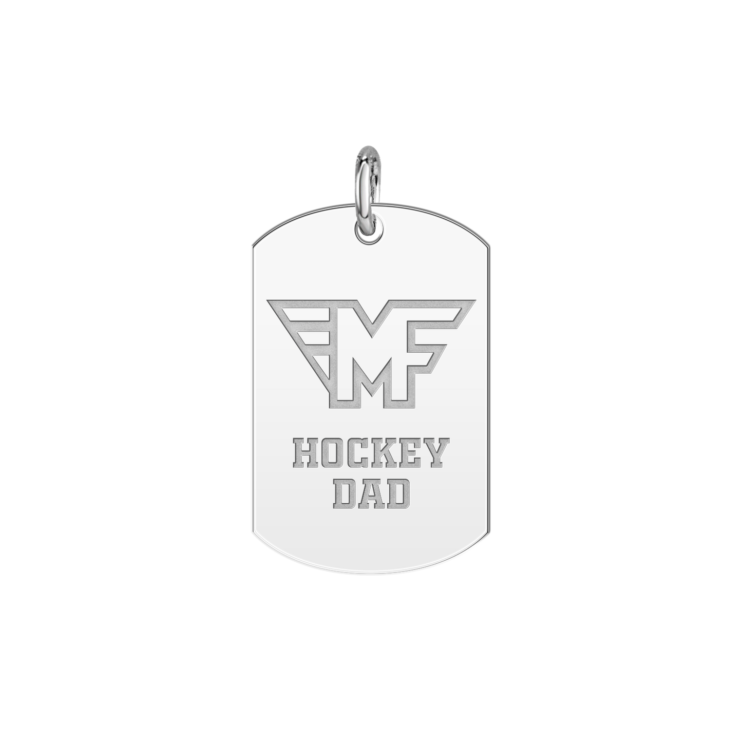 Mid Fairfield Hockey Dad Tag