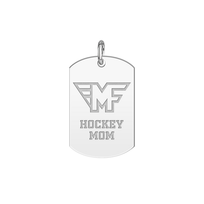 Mid Fairfield Hockey Mom Tag