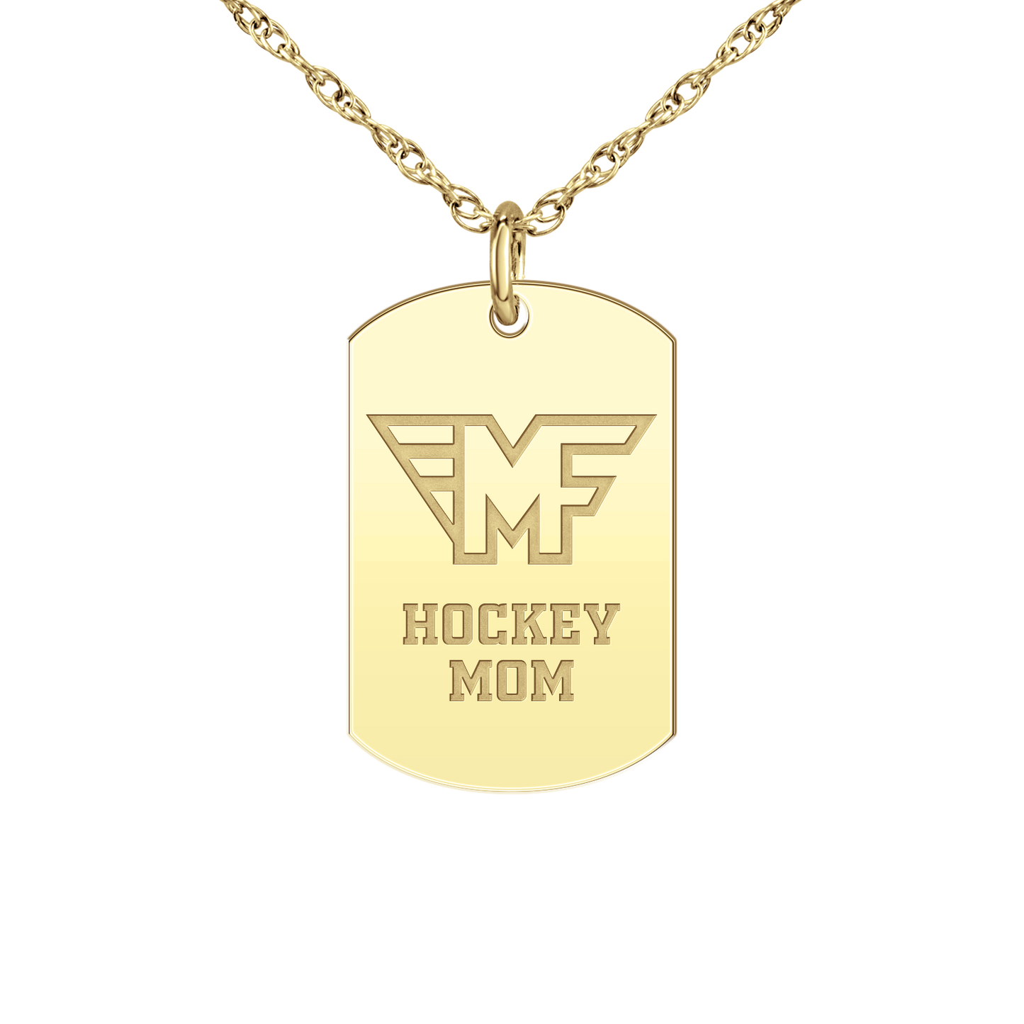 Mid Fairfield Hockey Mom Tag