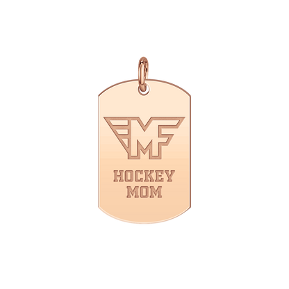Mid Fairfield Hockey Mom Tag