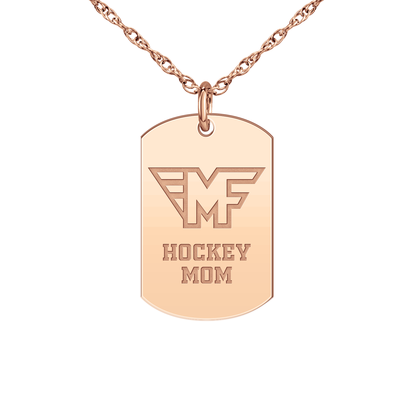 Mid Fairfield Hockey Mom Tag