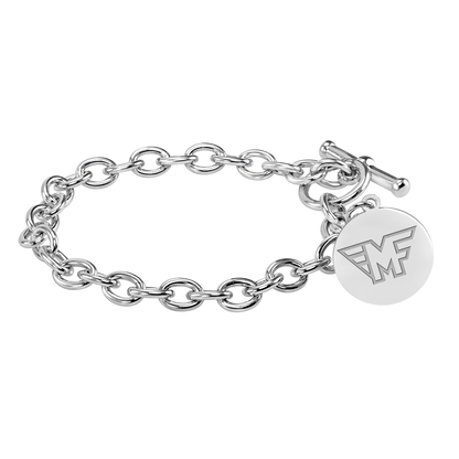 Mid Fairfield Logo Toggle Bracelet