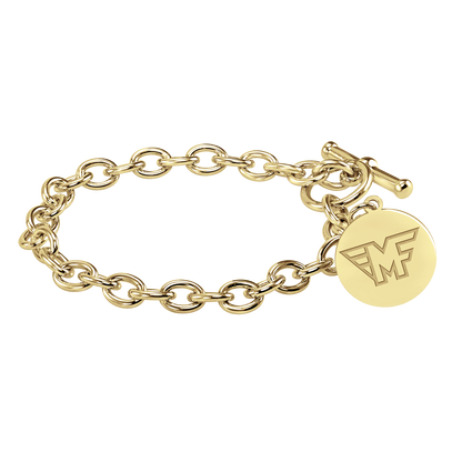 Mid Fairfield Logo Toggle Bracelet