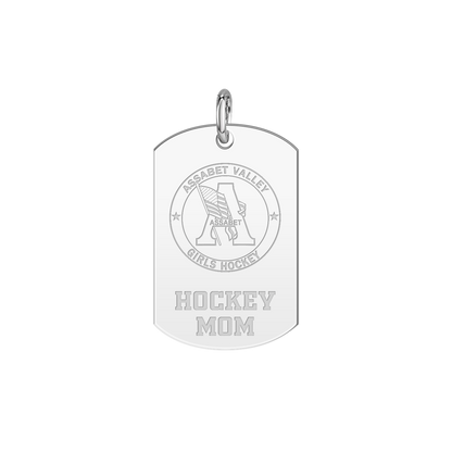Assabet Valley Hockey Mom Tag