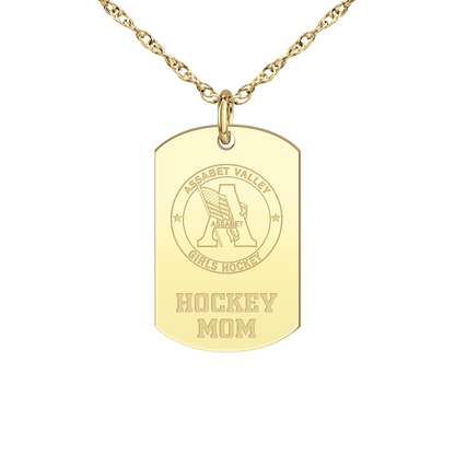Assabet Valley Hockey Mom Tag