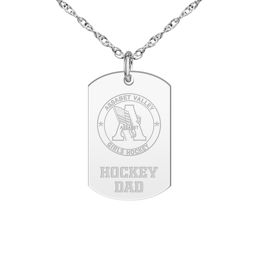 Assabet Valley Hockey Dad Tag