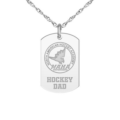 NAHA Hockey Dad Tag
