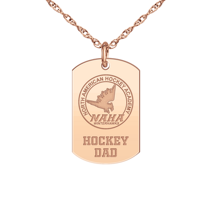 NAHA Hockey Dad Tag