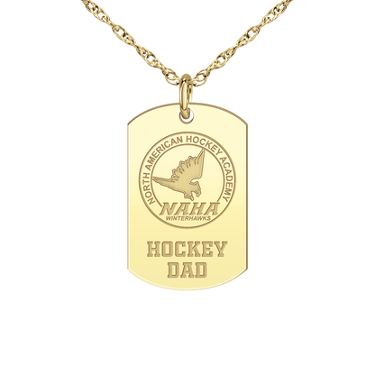 NAHA Hockey Dad Tag