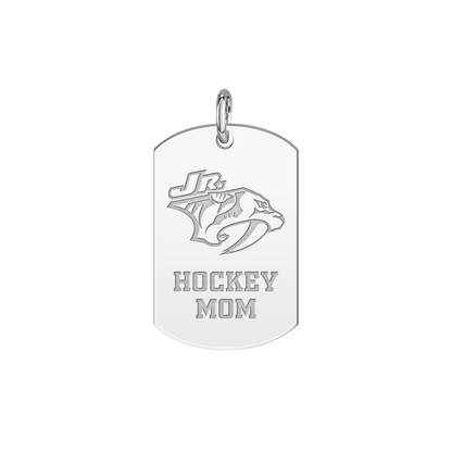 Nashville Jr Predators Hockey Mom Tag