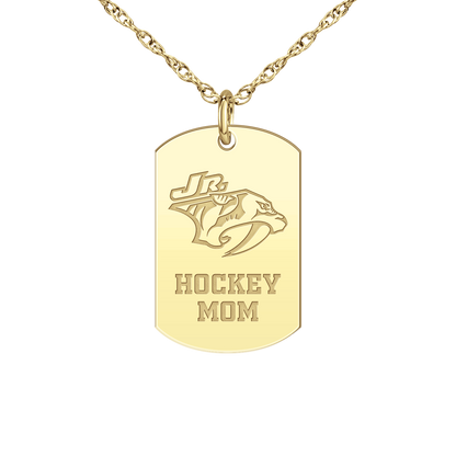 Nashville Jr Predators Hockey Mom Tag