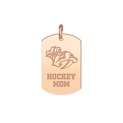 Nashville Jr Predators Hockey Mom Tag