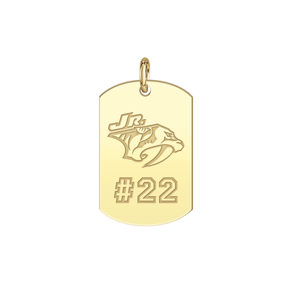 Nashville Jr Predators Players Tag Small