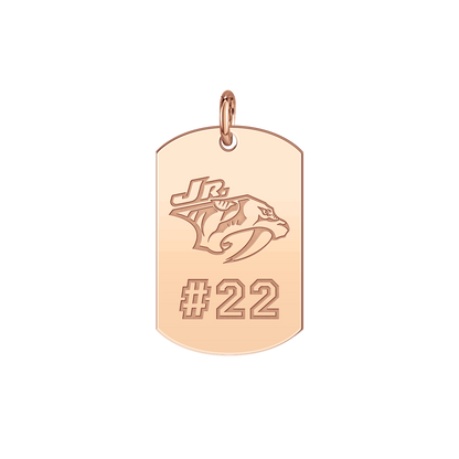 Nashville Jr Predators Players Tag Small