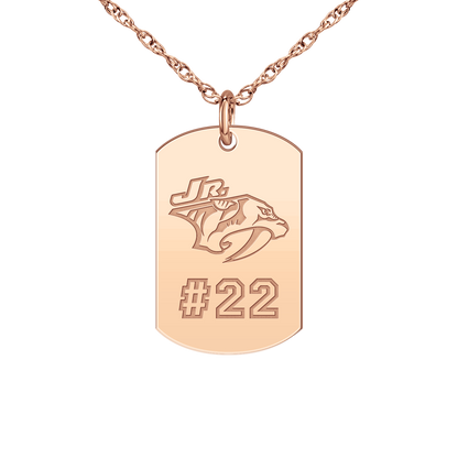 Nashville Jr Predators Players Tag Small