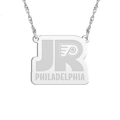 Philadelphia Jr Flyers Signature Logo Necklace