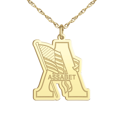 Assabet Valley Signature Logo Necklace