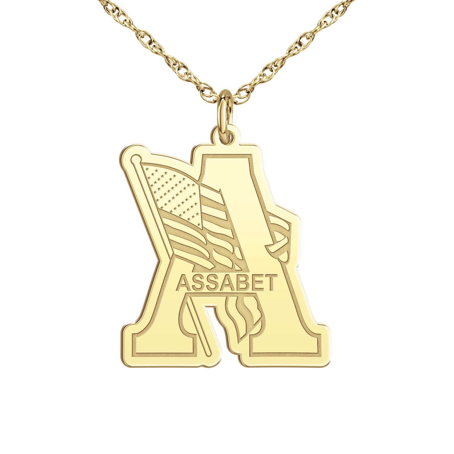 Assabet Valley Signature Logo Necklace