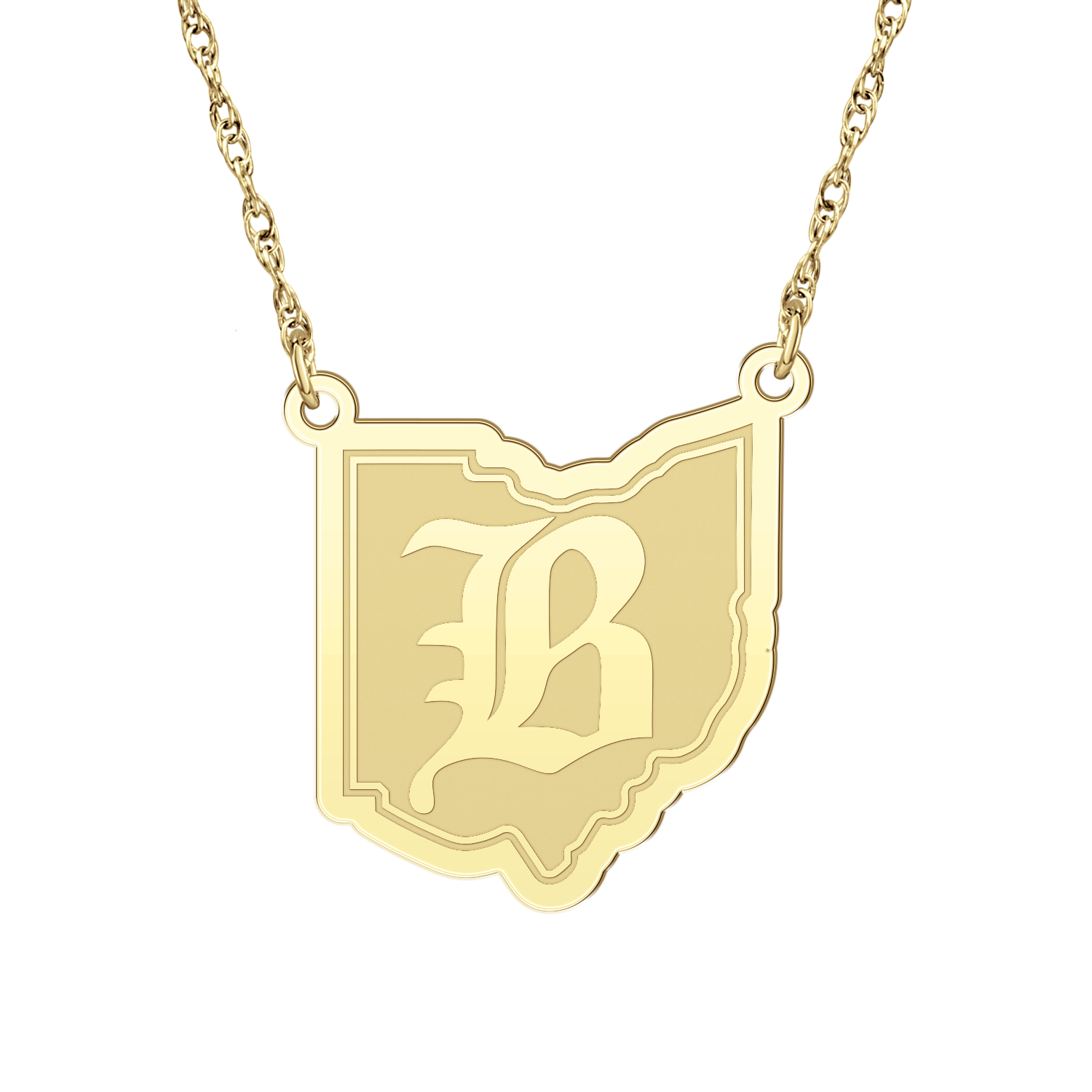 Cleveland Barons Signature Logo Necklace