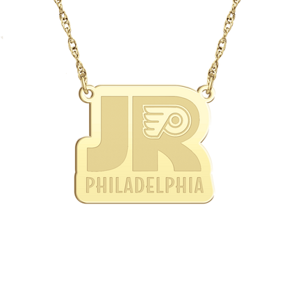 Philadelphia Jr Flyers Signature Logo Necklace