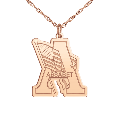 Assabet Valley Signature Logo Necklace